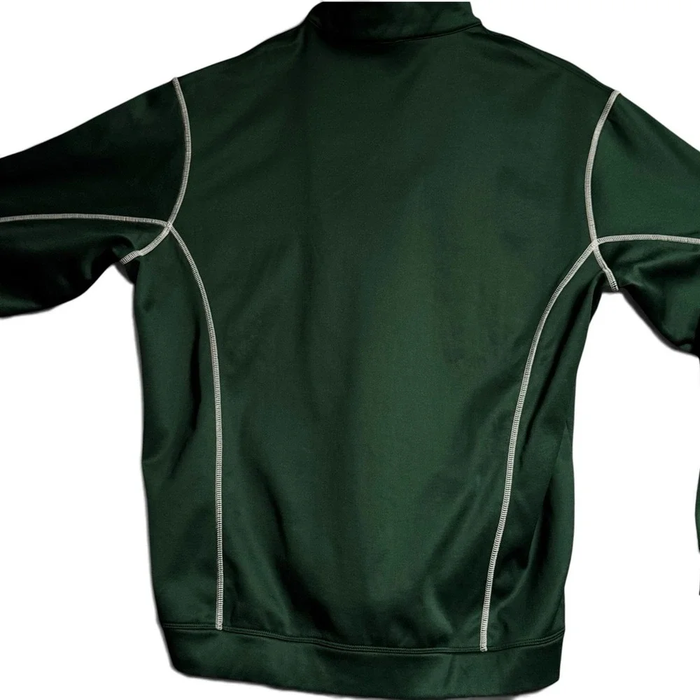 Nike Golf Oregon Ducks 1/4 Zip Pullover Mens XL Green Therma-FIT Golfcore Fleece